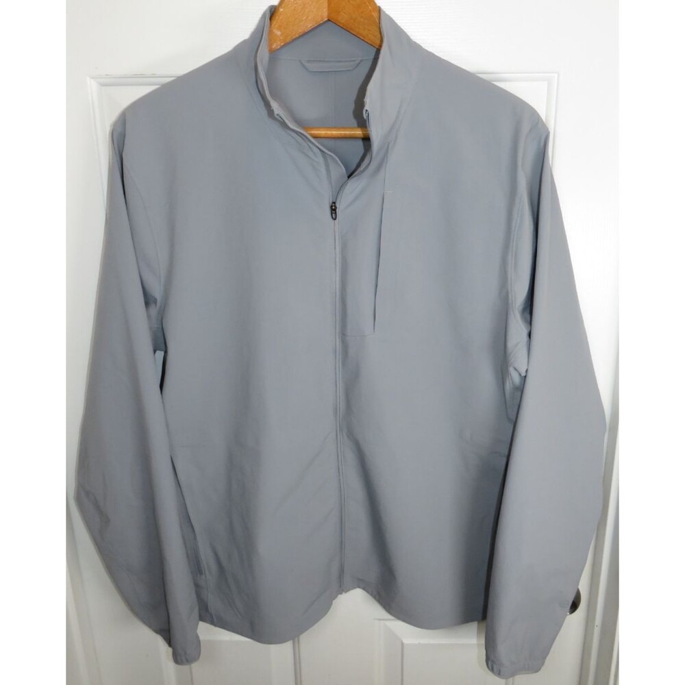 Lululemon Expeditionist Training Jacket Men's XL Gray Ripstop Full Zip